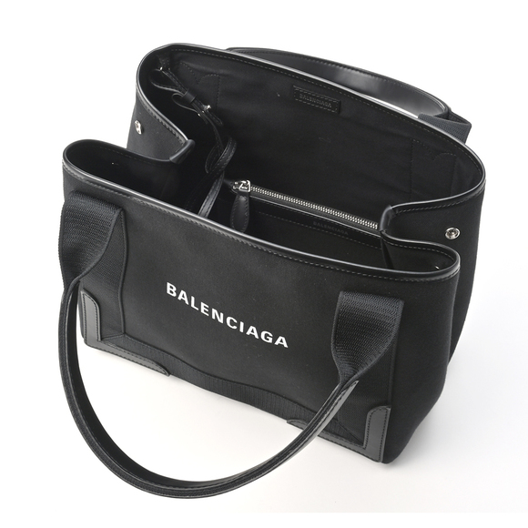 Balenciaga Blue Cabas S Tote Bag Blue Denim - Picture 6 of 10